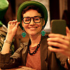 Saint Patrick's Day DIY Wood Teardrop Earring Making Kit DIY-TA0009-12-8