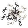 Craftdady Alloy Swivel Lobster Claw Clasps PALLOY-CD0001-04-3