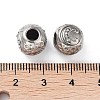 304 Stainless Steel Rhinestone European Beads STAS-A092-10C-P-3