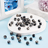 48Pcs 8 Styles Tibetan Style dZi Beads G-TA0003-33-5