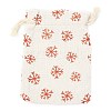Christmas Theme Cotton Fabric Cloth Bag ABAG-H104-B16-2