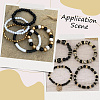 Opaque Acrylic Beads MACR-SP0001-85E-6