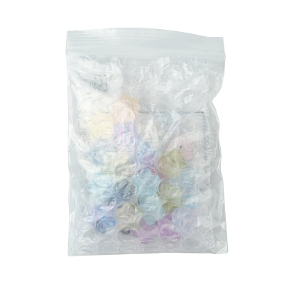 30Pcs Baking Paint Glass Beads GLAA-FS0001-97B-1