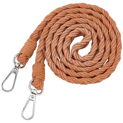 2Pcs Imitation Leather Twist Knitting Cord Mobile Straps FIND-CP0003-73A-1