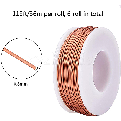 Round Aluminum Wire AW-BC0003-32B-0.8mm-1
