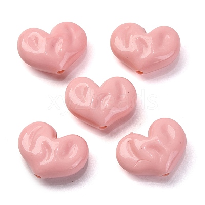 Opaque Acrylic Beads OACR-Z013-33F-1