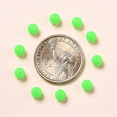 Fluorescent Acrylic Beads LS-MACR-R517-6mm-07-1