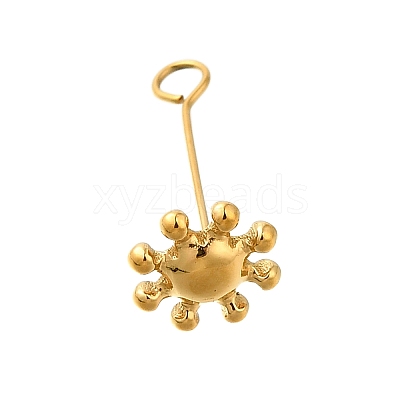 304 Stainless Steel Pendants STAS-R159-13G-1
