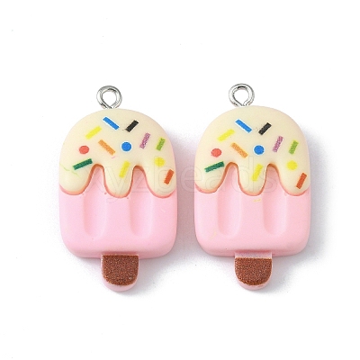 Opaque Resin Pendants RESI-CJC0011-26E-1