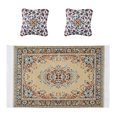 Turkish Style Mini Nylon Carpets AJEW-TA0003-66C-1