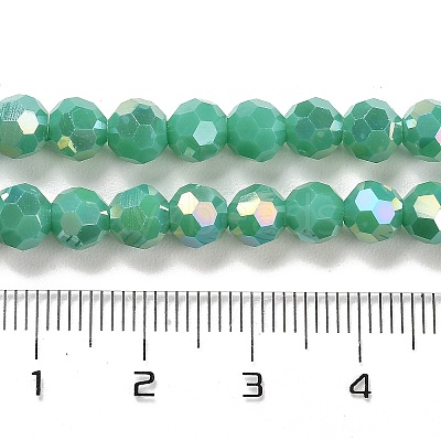 Opaque Glass Beads Stands EGLA-A035-P6mm-B13-1