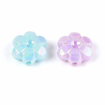 Opaque Acrylic Beads OACR-N150-11-1