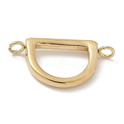 304 Stainless Steel Letter Connector Charms LS-STAS-M108-01G-04-1