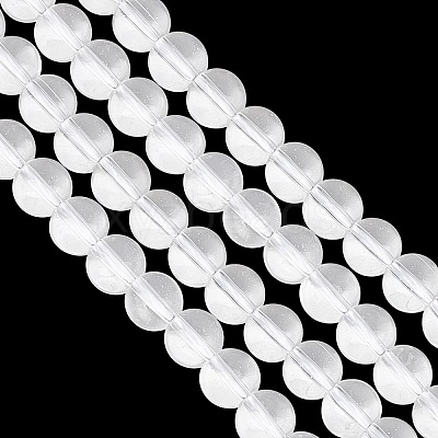 2 Strands Synthetic Quartz Crystal Beads Strands G-GO0001-28A-1