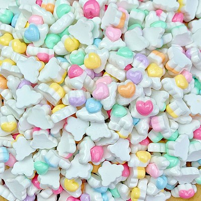 Cartoon Opaque Resin Cabochons RESI-C039-04D-1