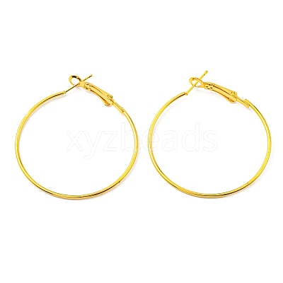Iron Huggie Hoop Earring Findings IFIN-E025-01D-G-1