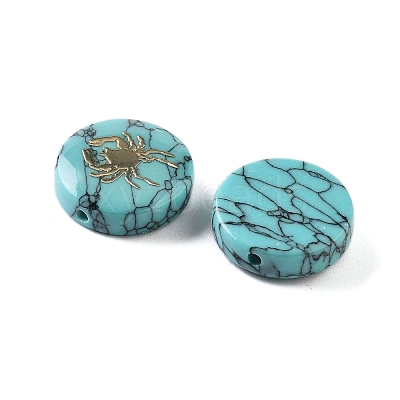 Synthetic Turquoise Beads G-F775-C10-1