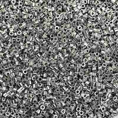 Electroplate Glass Seed Beads SEED-H003-10E-1