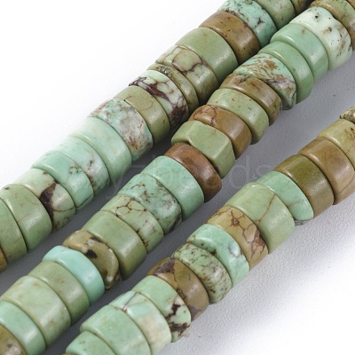 Natural Howlite Beads Strands X-TURQ-L030-04B-02-1