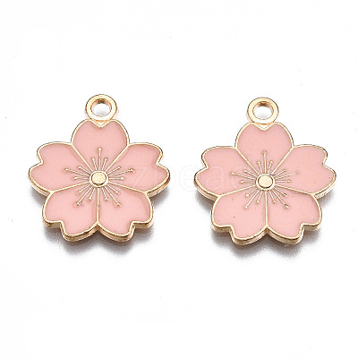 Alloy Enamel Pendants ENAM-S121-115M-1