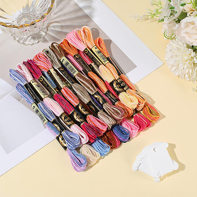 6-Ply Polyester Embroidery Floss OCOR-CY0002-03C-08-1