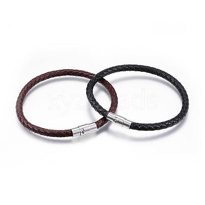 Braided Leather Bracelet Making MAK-E659-03-1