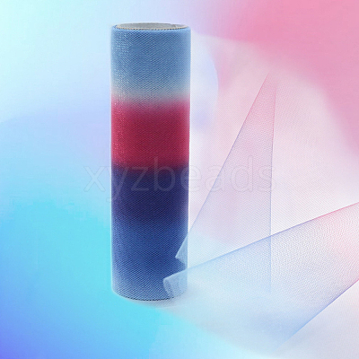 Polyester Deco Mesh Ribbons PW-WG7A161-03-1
