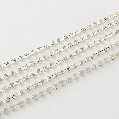Brass Crystal Rhinestone Strass Chains CHC-R120-05-1