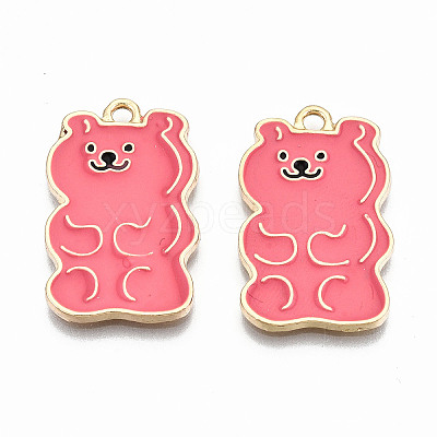 Alloy Enamel Pendants ENAM-S126-029-RS-1