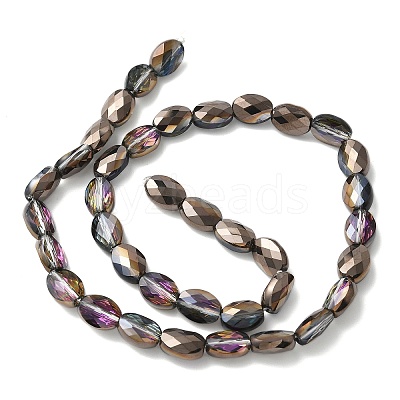 Electroplate Glass Beads Strands EGLA-L045-A-1