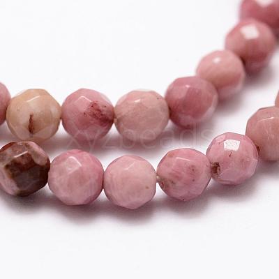 Natural Rhodonite Beads Strands G-G545-30A-1