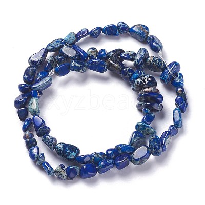 Natural Imperial Jasper Bead Strands G-P444-05G-1