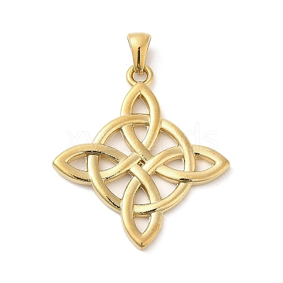 304 Stainless Steel Pendants STAS-D015-02B-G-1