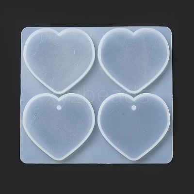 DIY Ornaments for Clips Silicone Molds X-DIY-C061-01F-1