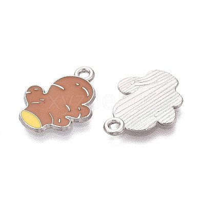 Alloy Enamel Pendants ENAM-Q003-06P-1