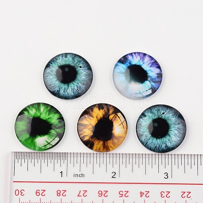Glass Cabochons GGLA-JP0003-13-1