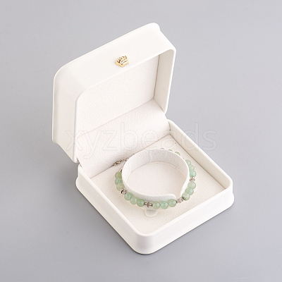 PU Leather Bracelet Bangle Gift Boxes X-LBOX-L005-G03-1