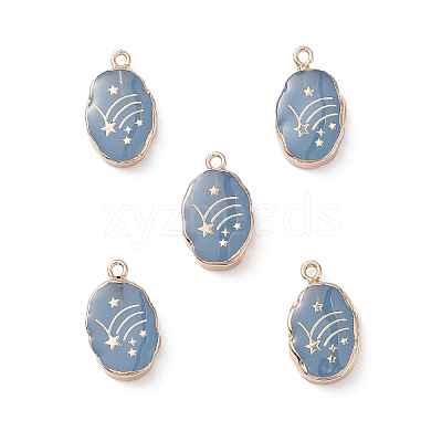 Natural Quartz Dyed Pendants X-G-K333-01E-1