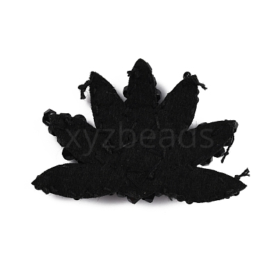 Leaf Felt Sew on Appliques DIY-WH0321-47A-02-1