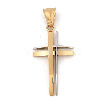 Tarnish Resistant 304 Stainless Steel Pendants STAS-H360-06GP-1-1