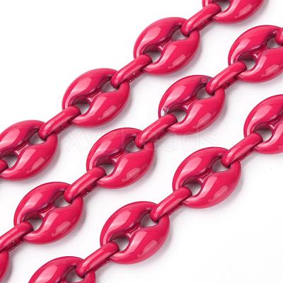 Alloy Coffee Bean Chains LCHA-H004-10A-03-1