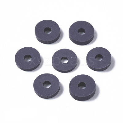 Handmade Polymer Clay Beads X-CLAY-Q251-6.0mm-B04-1