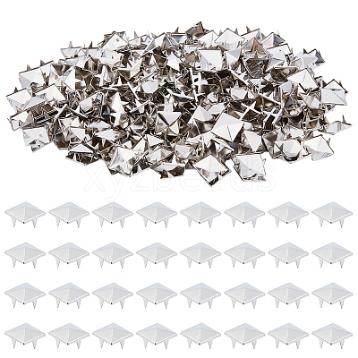 200Pcs Iron Studs Rivets IFIN-GF0001-63P-1