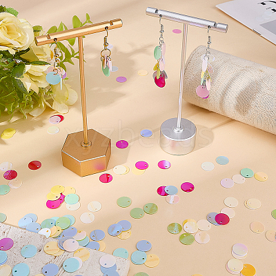 80G 10 Colors PVC Paillette Pendants FIND-SC0023-20A-1