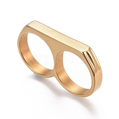 304 Stainless Steel Finger Rings RJEW-O032-13G-20mm-1
