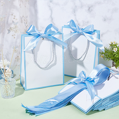 24Pcs Paper Gift Tote Bags ABAG-GO0001-24-1