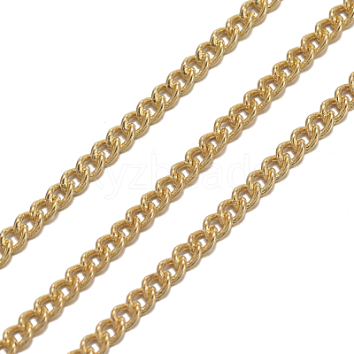 Brass Twisted Chains CHC010Y-G-1