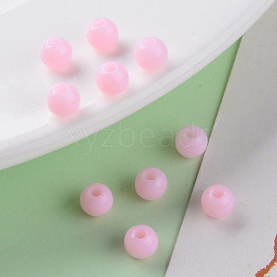 Opaque Acrylic Beads LS-X-MACR-S370-C6mm-A01-1