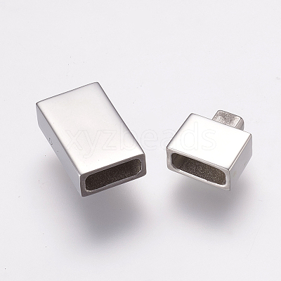 Tarnish Resistant 304 Stainless Steel Bayonet Clasps STAS-E144-120P-1