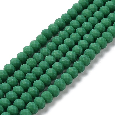 Glass Beads Strands EGLA-A034-P4mm-MD23-1